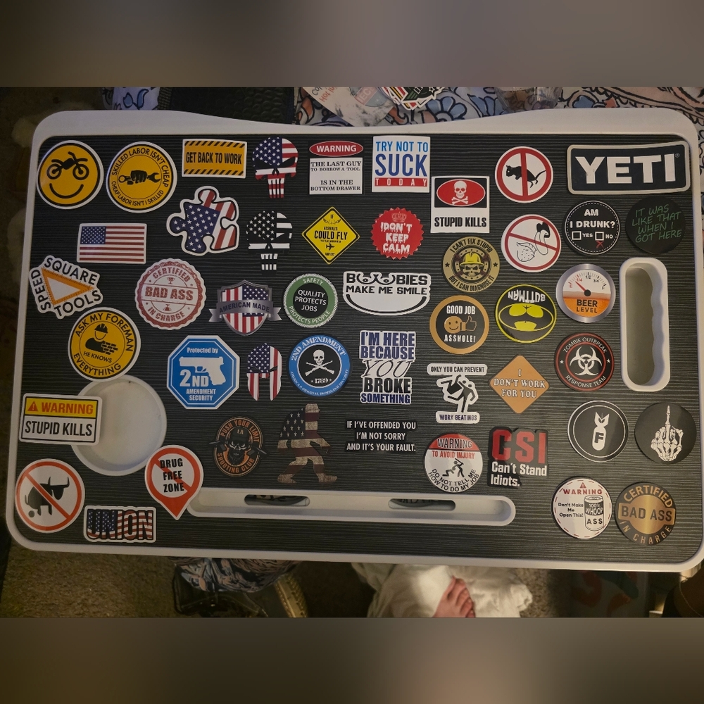 Lot of stickers, all for the price